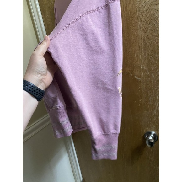 Walt Disney World 50th Anniversary PINK Crewneck EARidescent Sweater Women's 2X - Picture 13 of 13